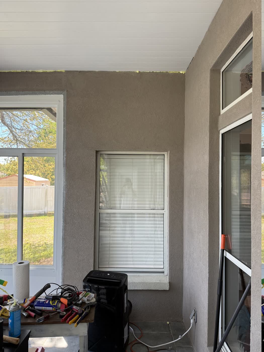 Before house painting project in St Johns County