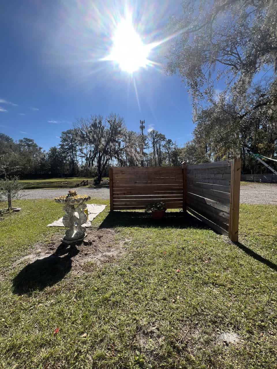 Before painting project in St Johns County