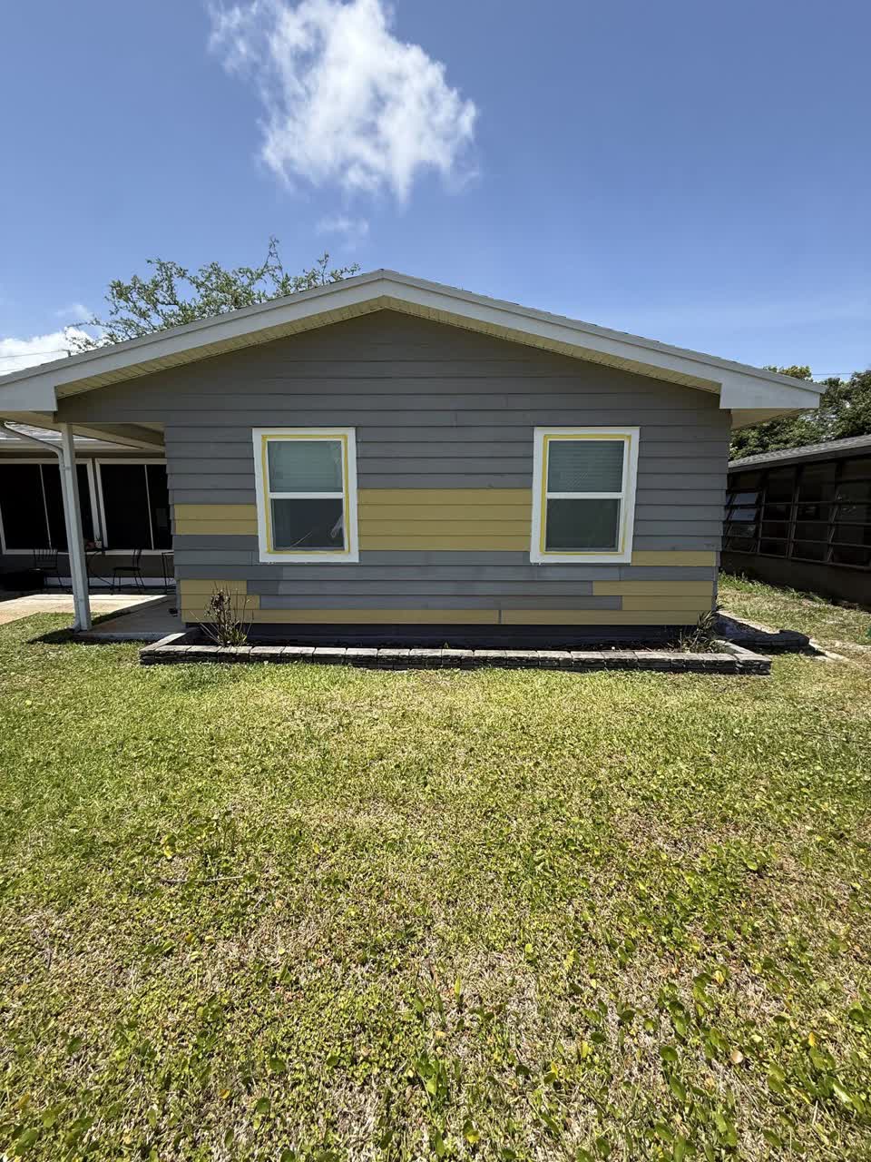 Before exterior painting St Augustine FL