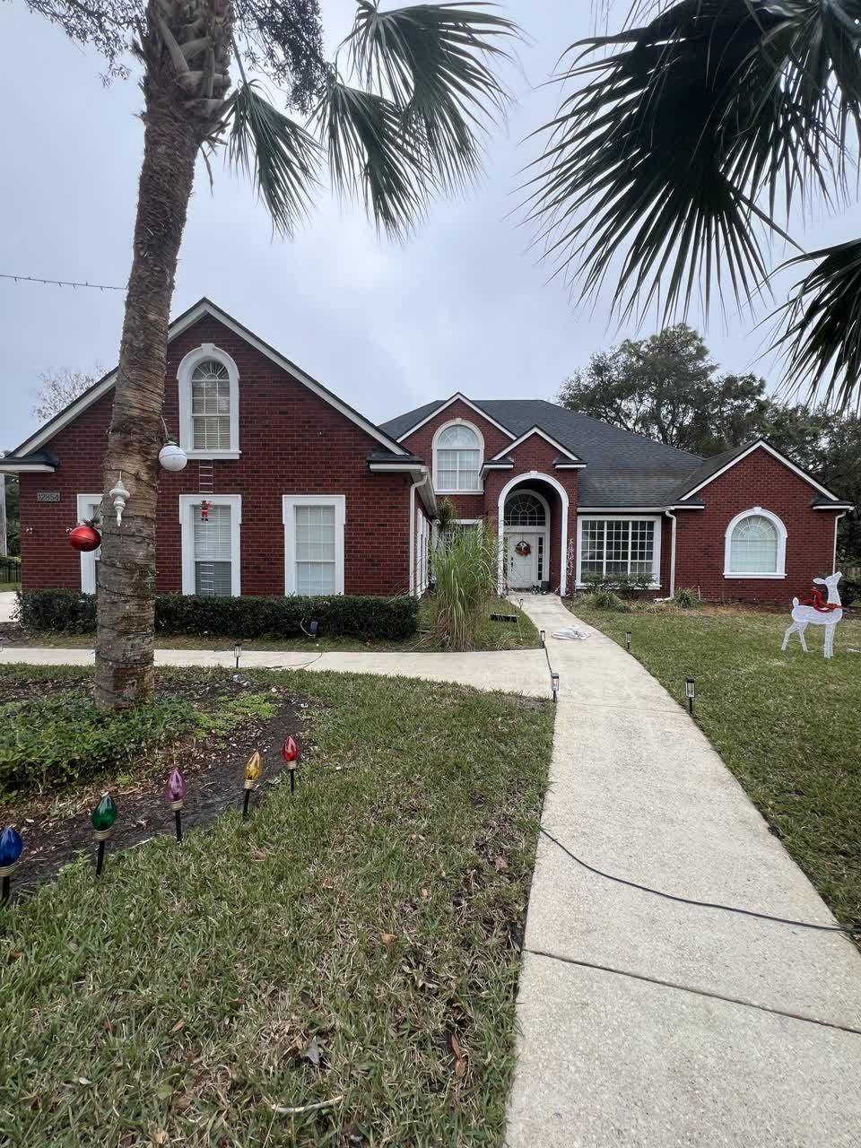 Exterior painting project in St. Augustine