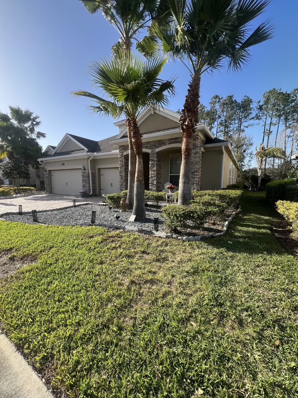 Residential painting project in St. Augustine