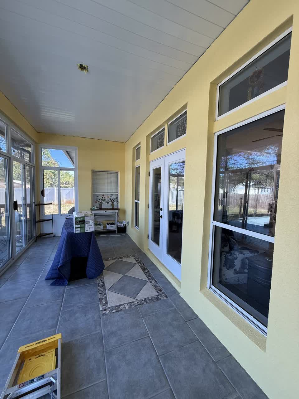 After house painting project in St Johns County
